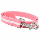 Pink Waterproof Dog Leash 4ft No Pull Unchewable Basic Rubber Corrosion Resistant